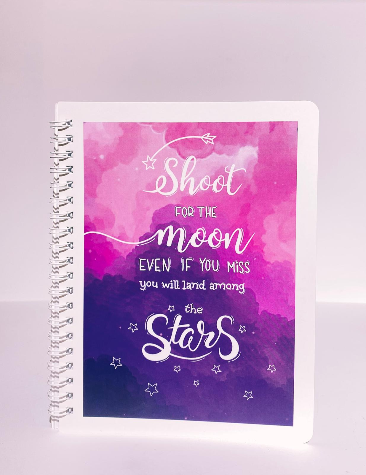 دفتر shoot for the moon