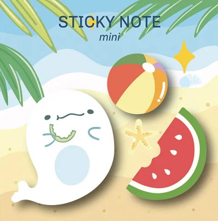 ورق ملاحظات لاصق - summer