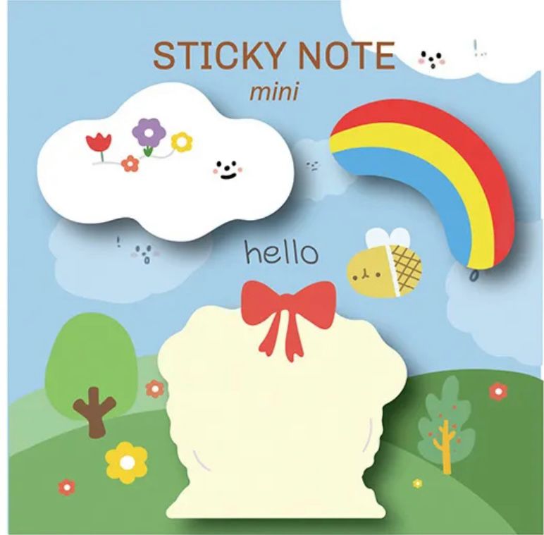 ورق ملاحظات لاصق - say hello