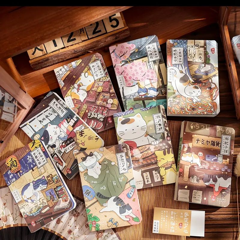 دفتر ملاحظات القطط الظريفة متنوع