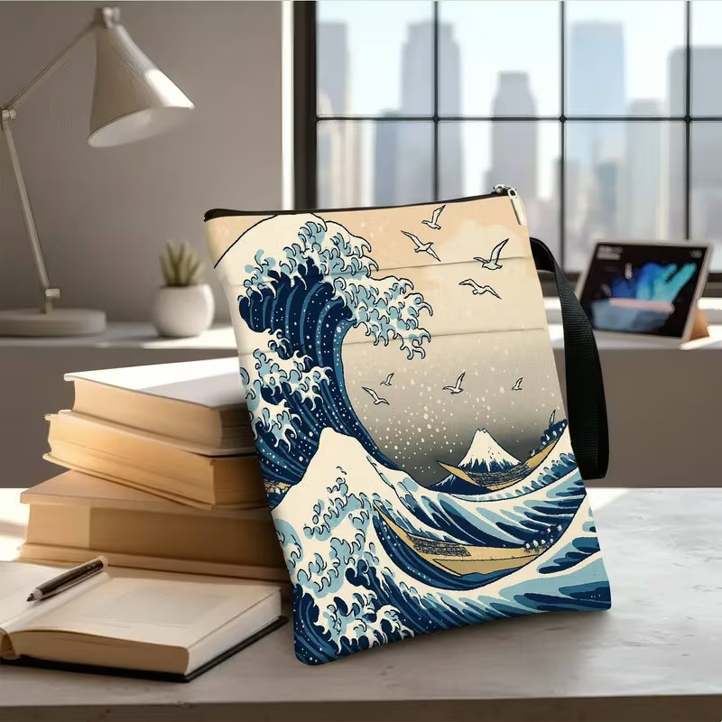 غلاف كتاب الموجة العملاقة