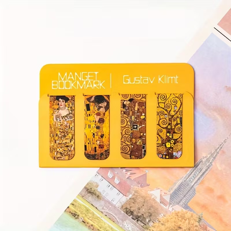 قواطع كتب مغناطيسية غوستاف كليمت