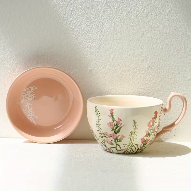 كوب الأزهار