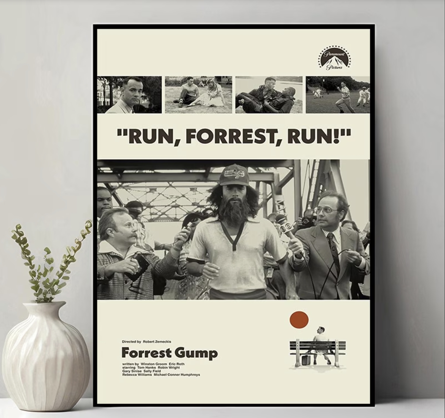 بوستر  Run, Forrest, Run