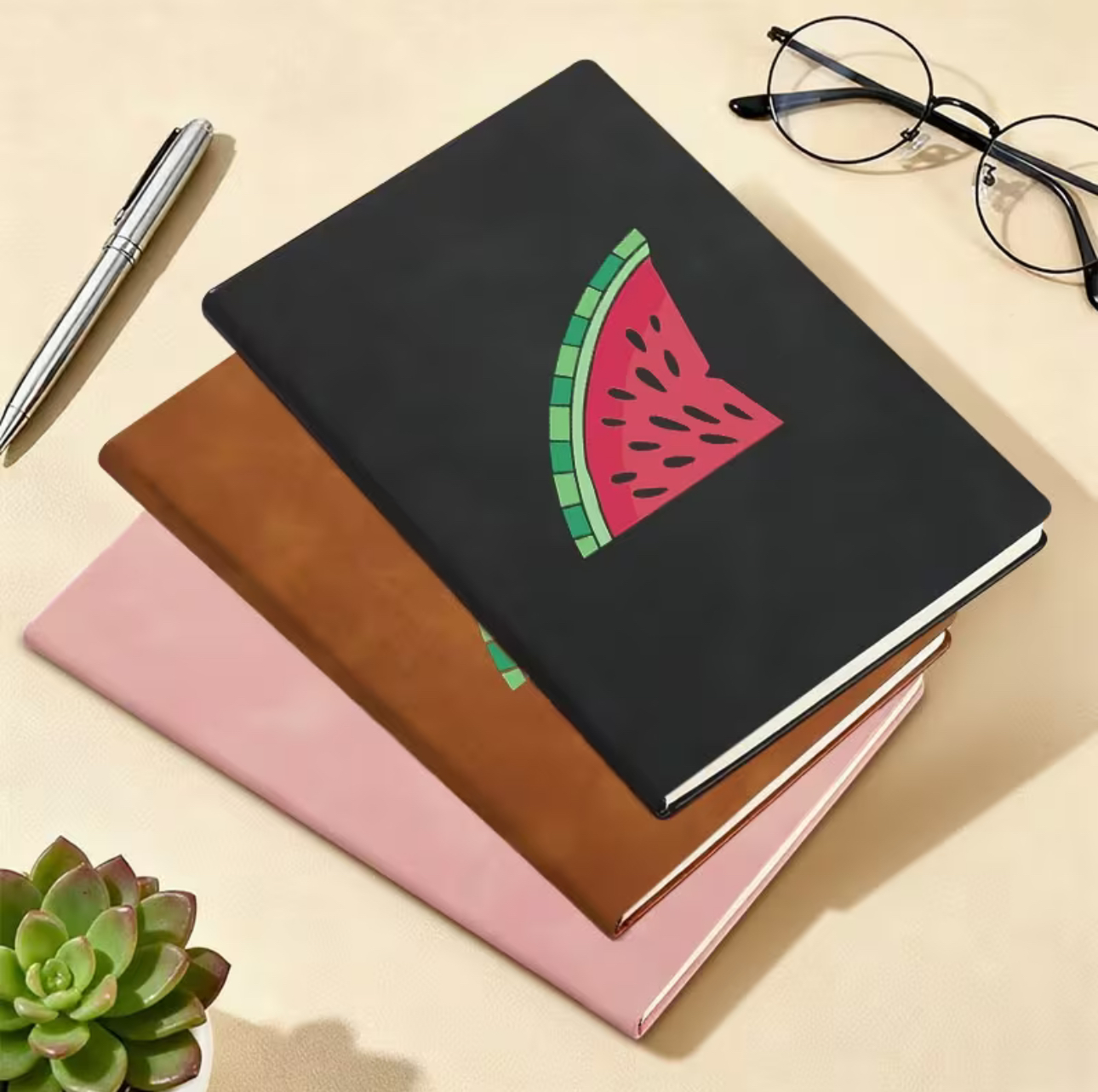 دفتر البطيخة لون أسود